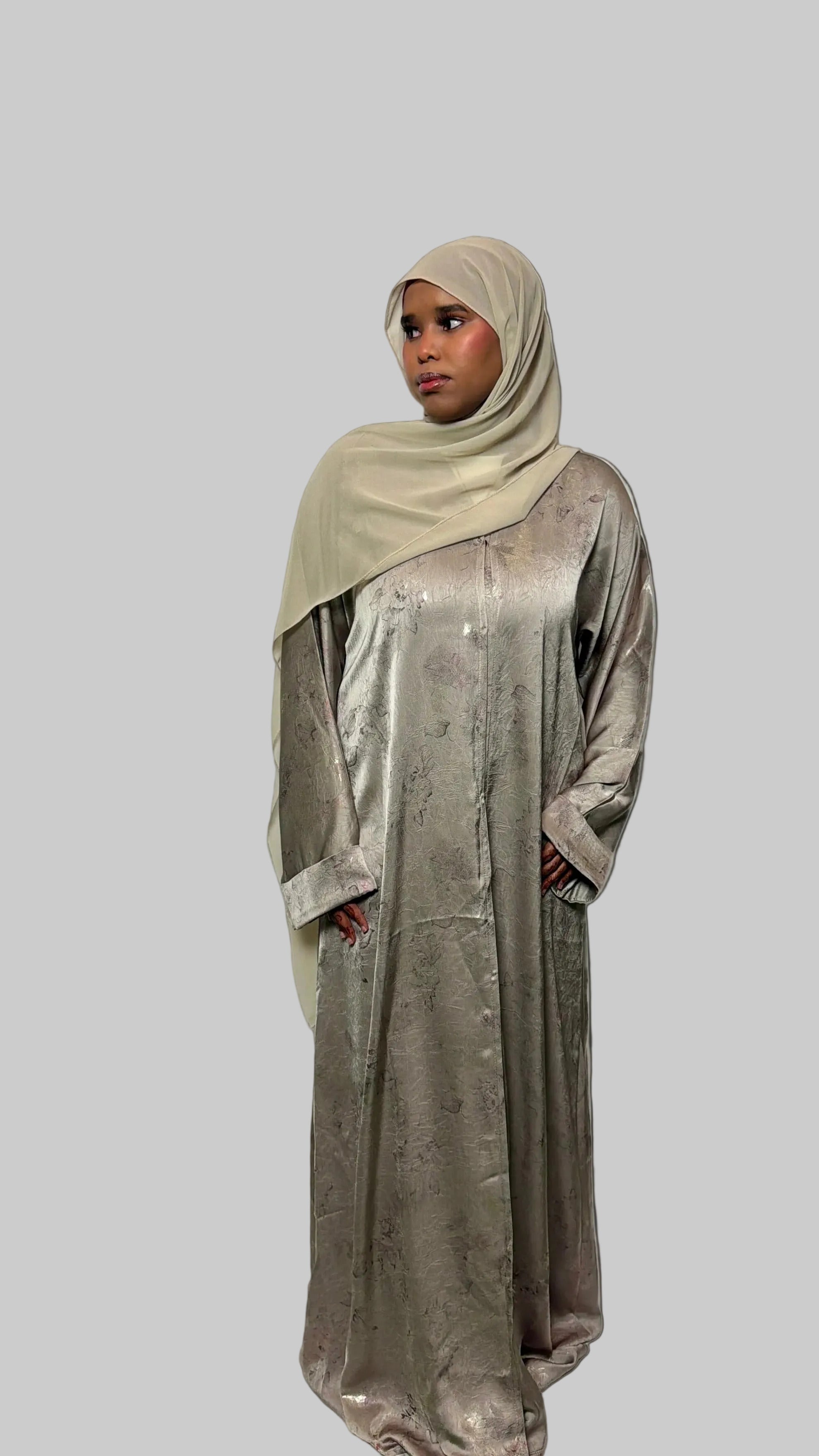 Aura Jacquard Abaya
