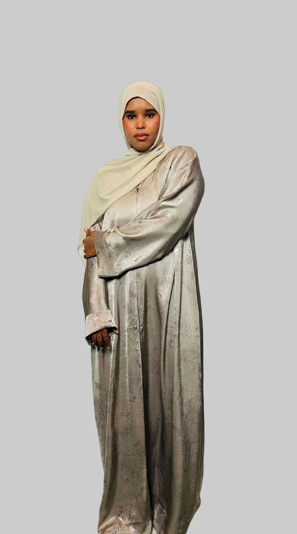 Aura Jacquard Abaya
