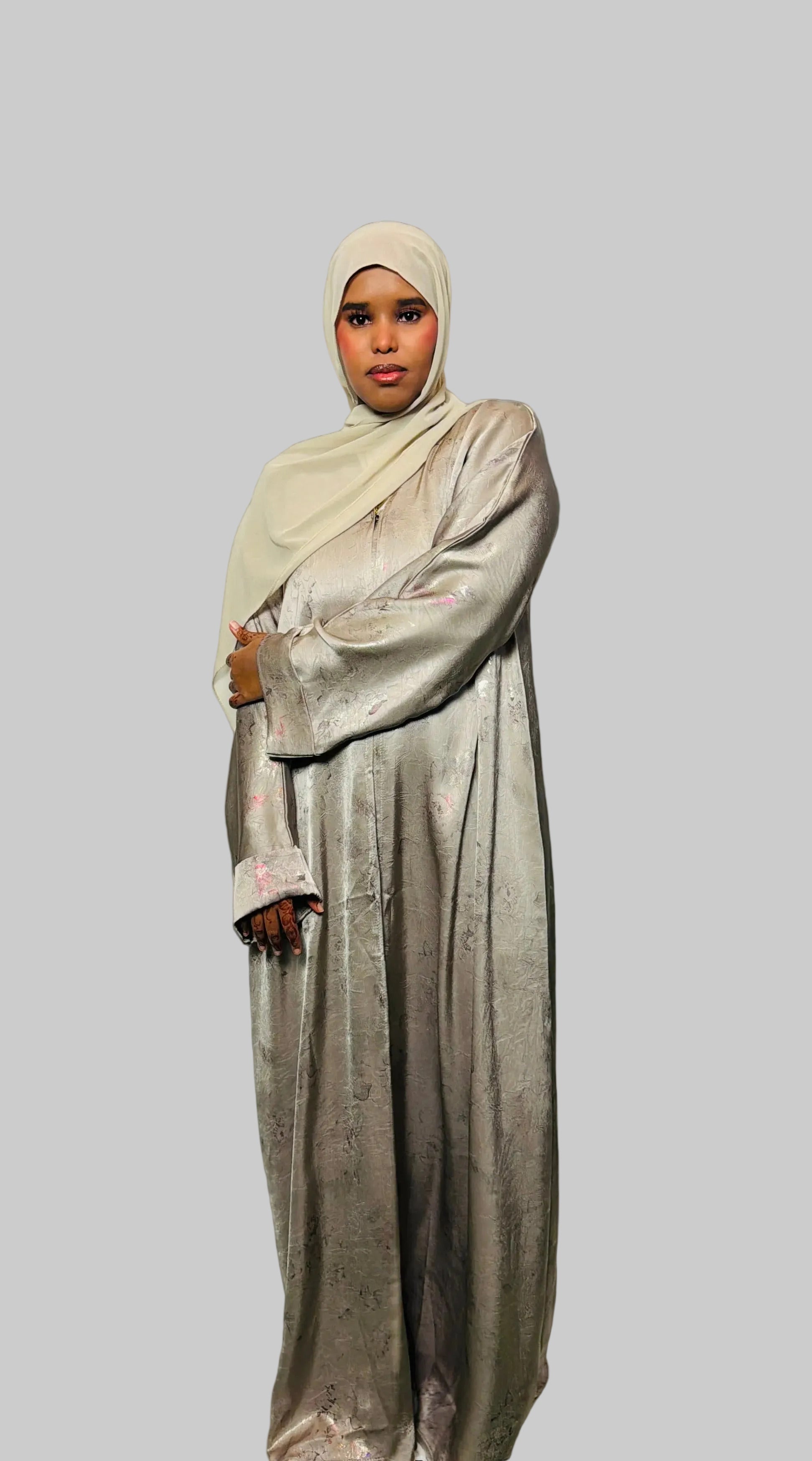 Aura Jacquard Abaya